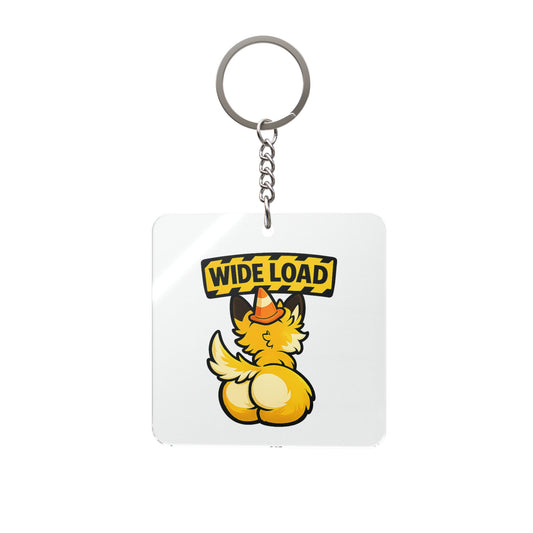 Wide Load Butt Keychain